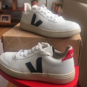 Veja V 10 Nautico Vegan Leather Sneakers